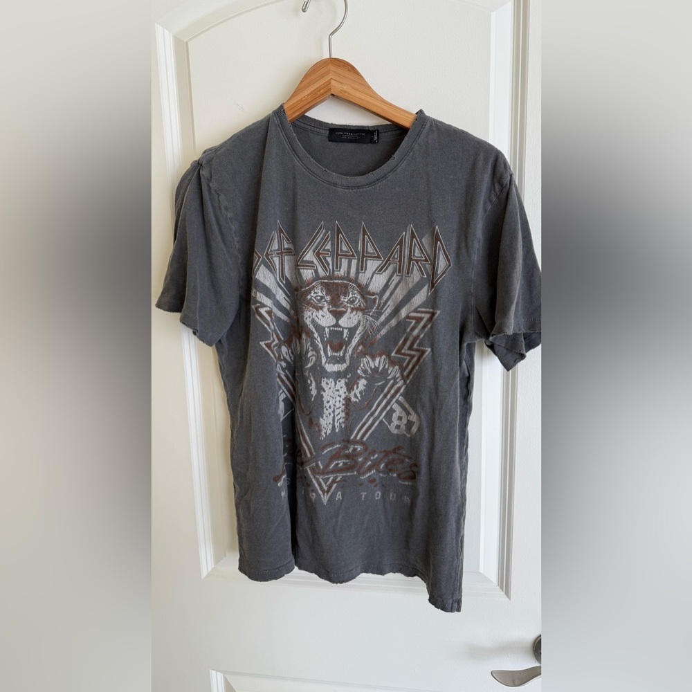 Womens distressed graphic tshirt